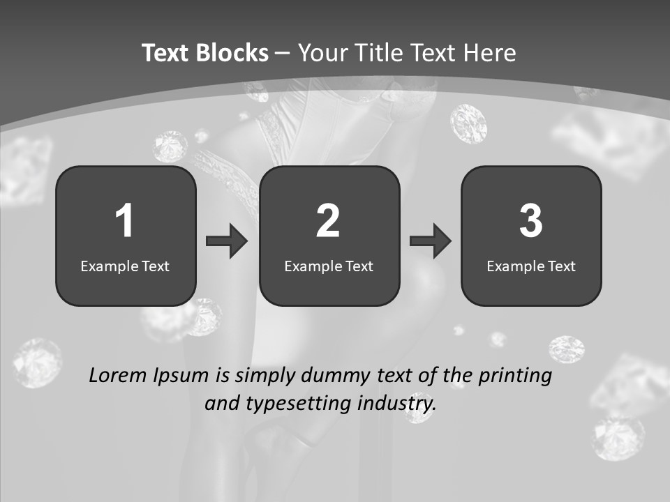 People Person Hair PowerPoint Template