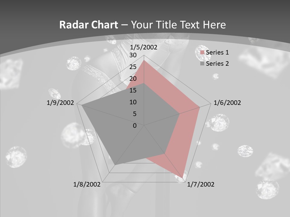 People Person Hair PowerPoint Template