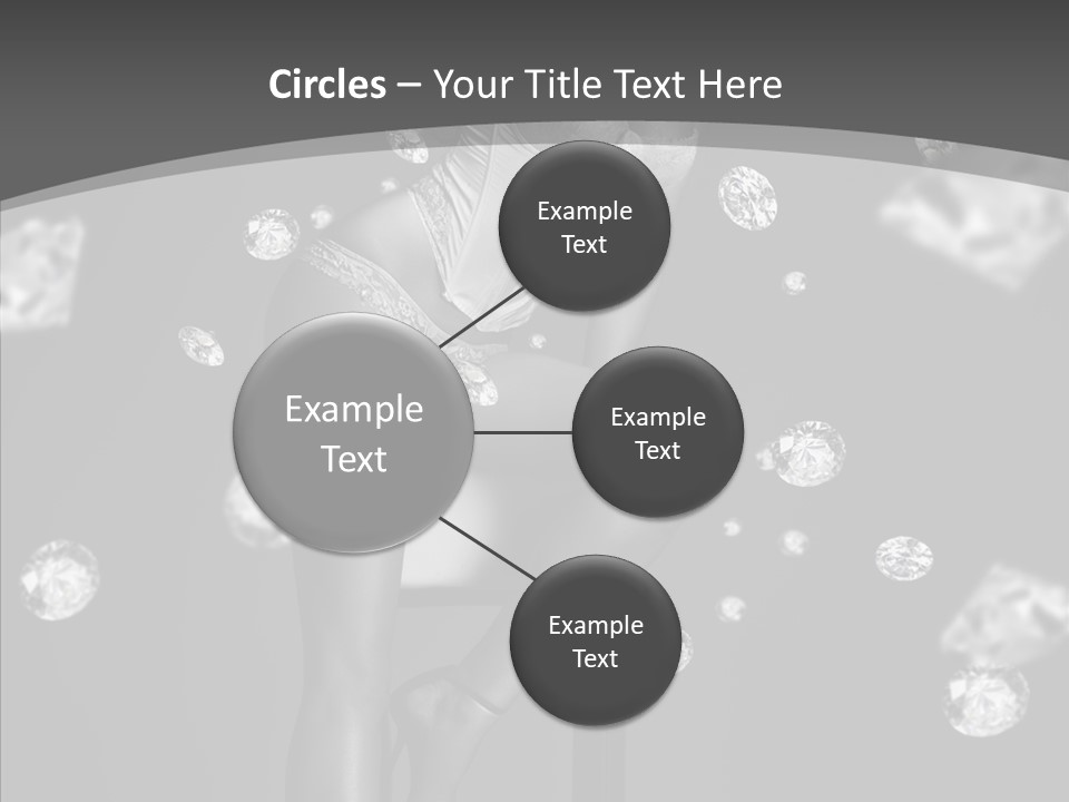 People Person Hair PowerPoint Template