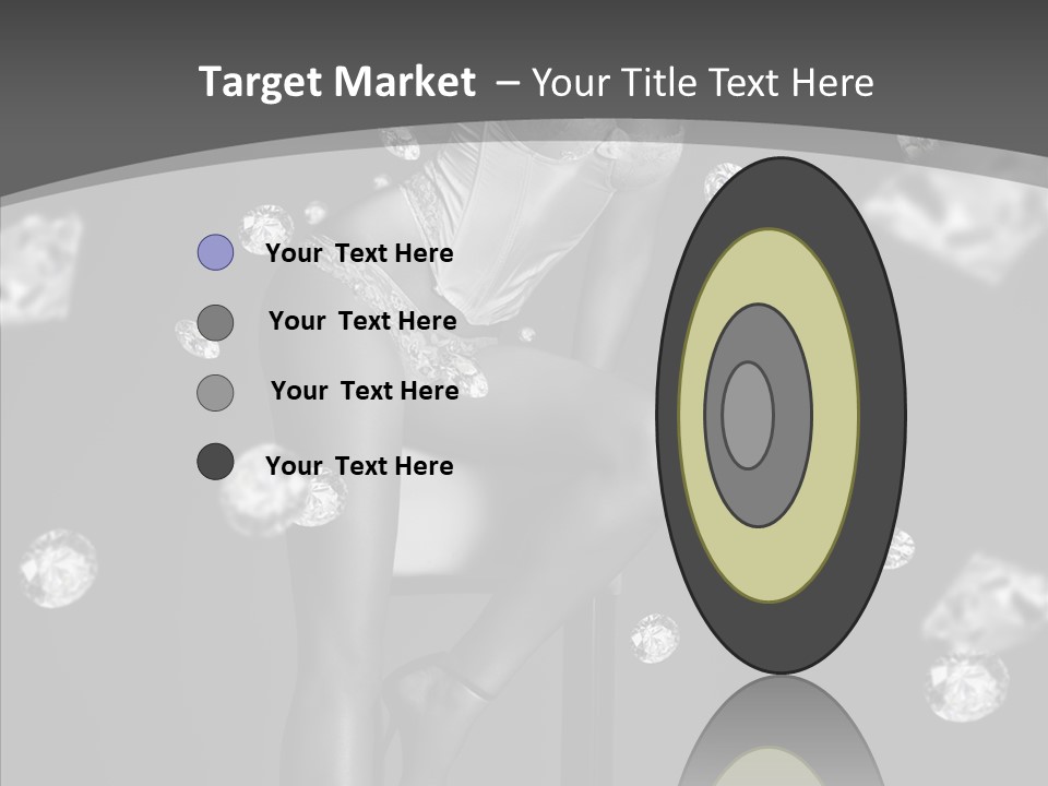 People Person Hair PowerPoint Template