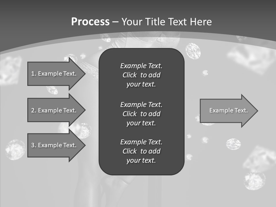 People Person Hair PowerPoint Template