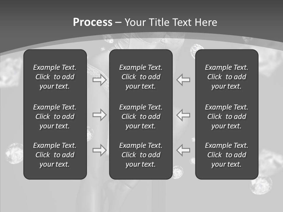 People Person Hair PowerPoint Template