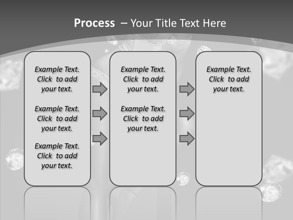 People Person Hair PowerPoint Template
