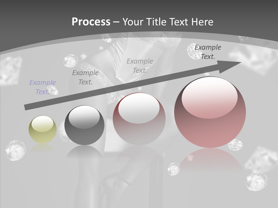 People Person Hair PowerPoint Template