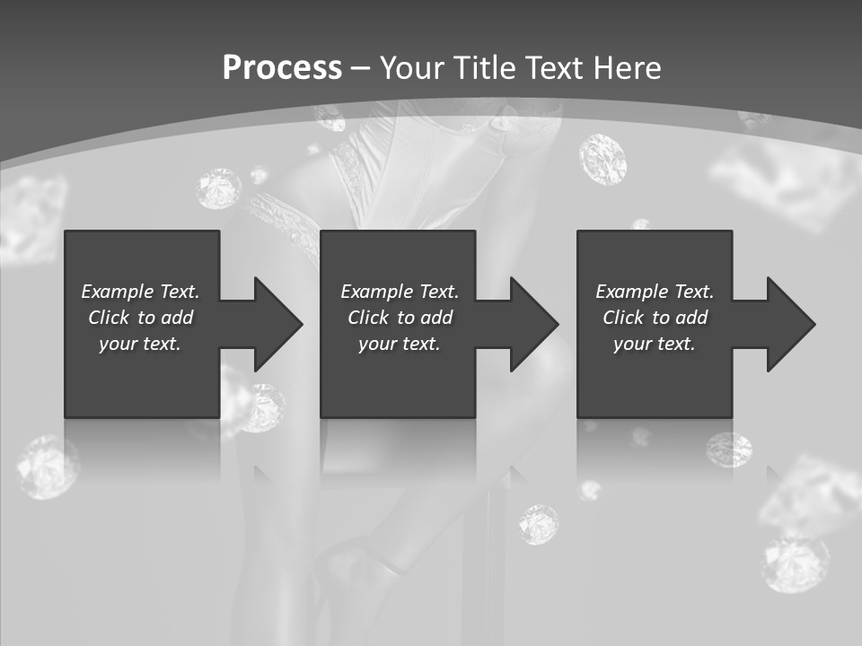People Person Hair PowerPoint Template