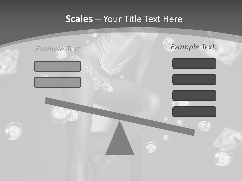 People Person Hair PowerPoint Template