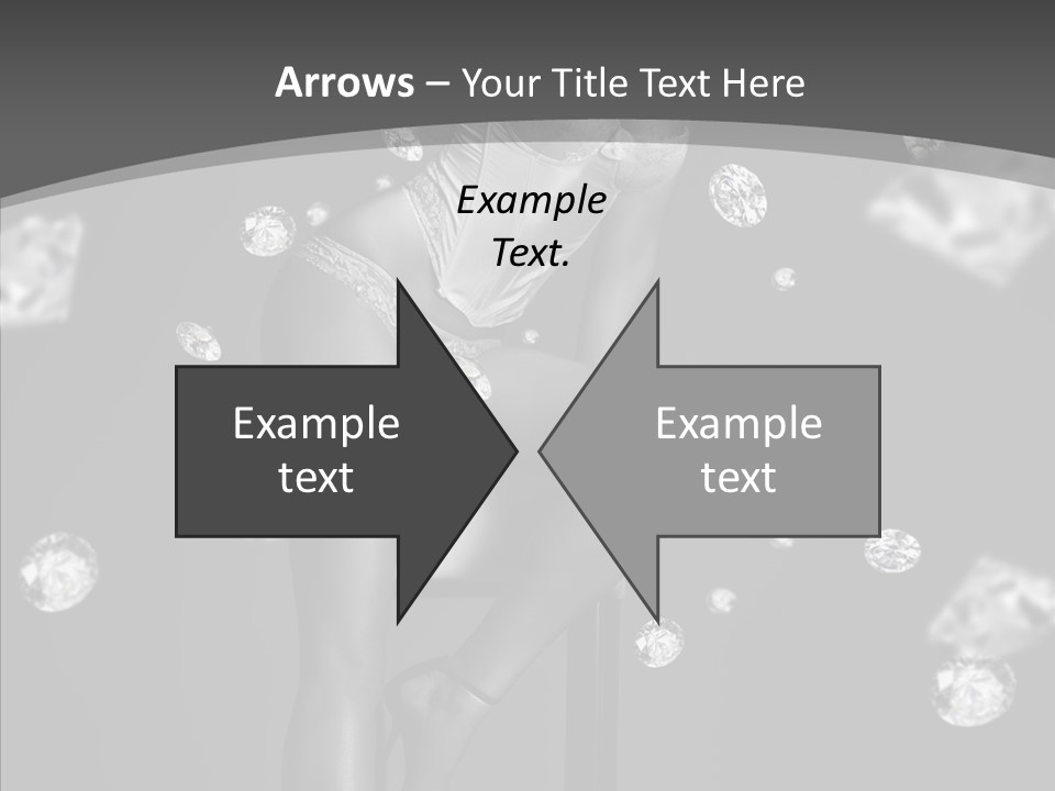 People Person Hair PowerPoint Template