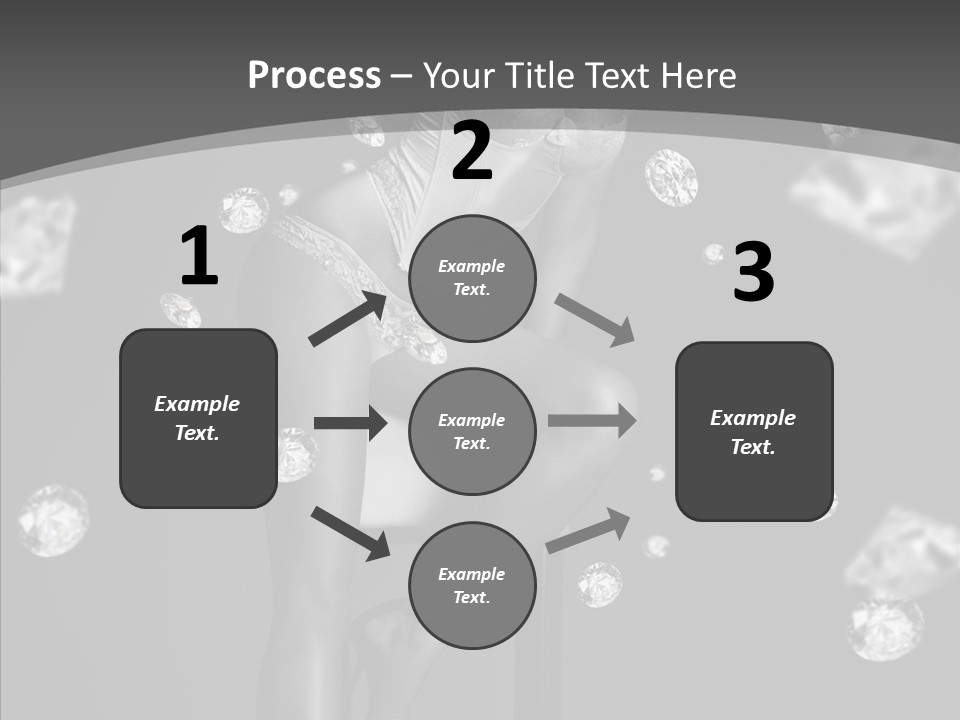 People Person Hair PowerPoint Template