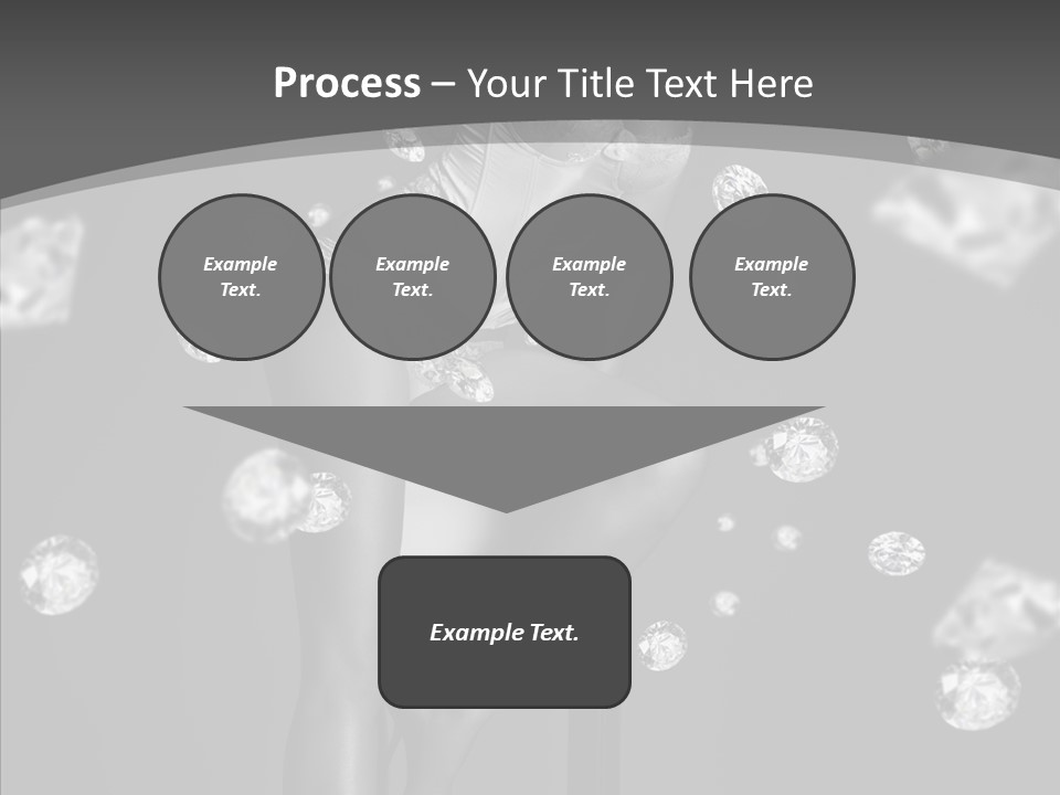 People Person Hair PowerPoint Template