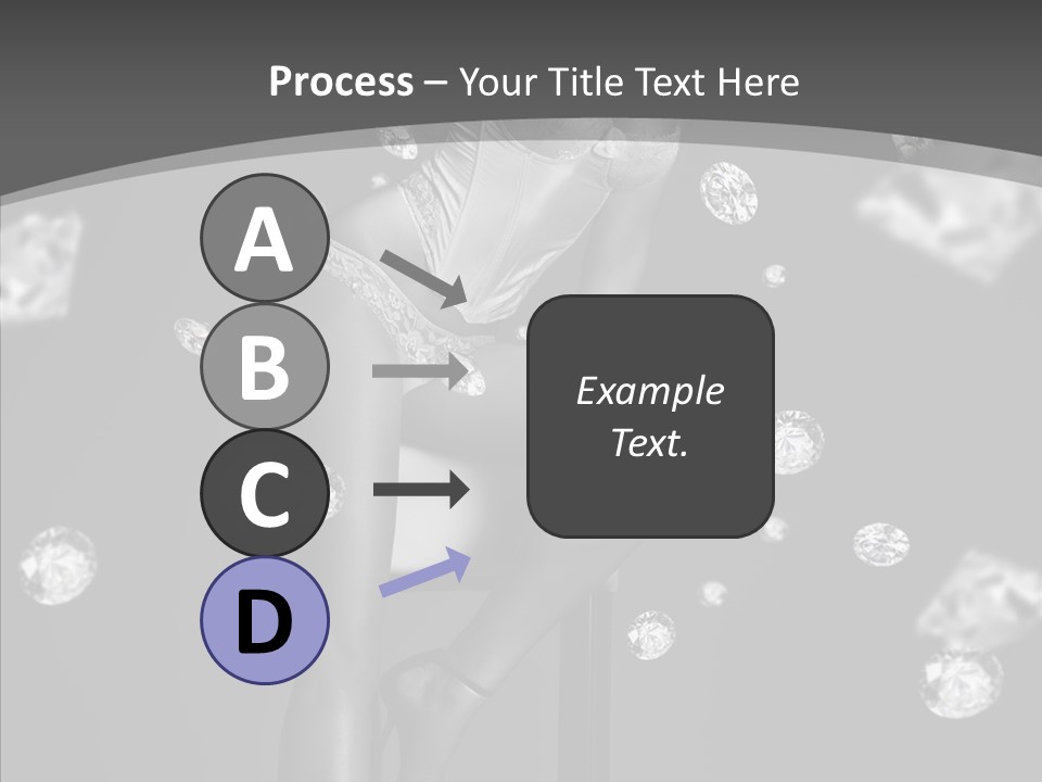 People Person Hair PowerPoint Template