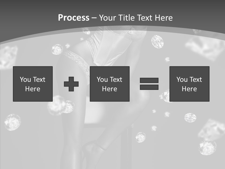 People Person Hair PowerPoint Template