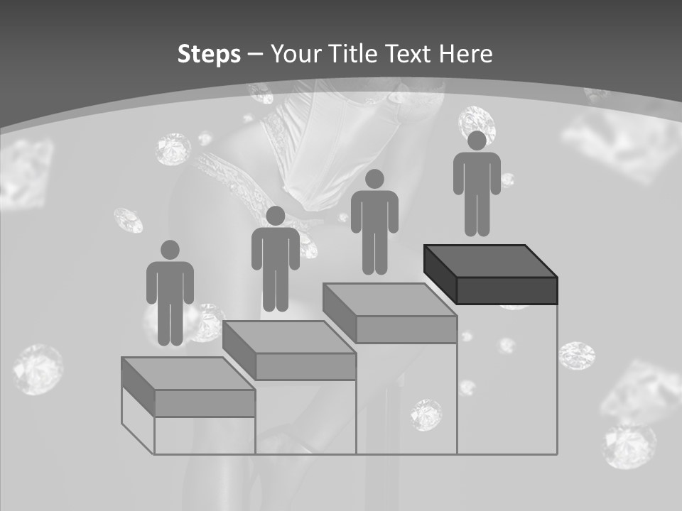 People Person Hair PowerPoint Template