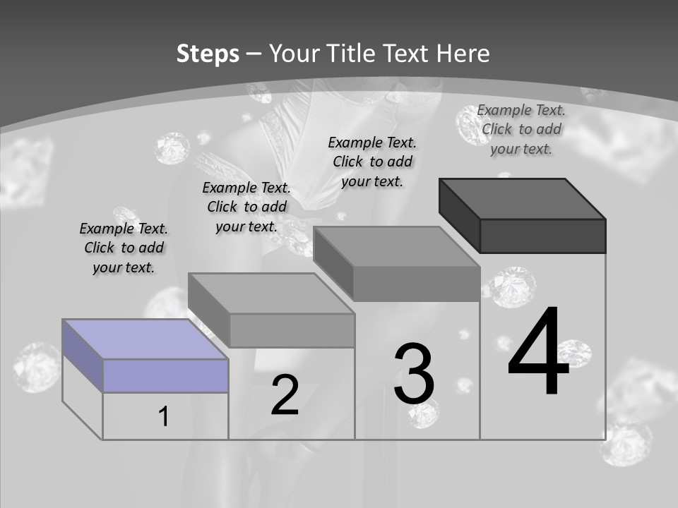 People Person Hair PowerPoint Template