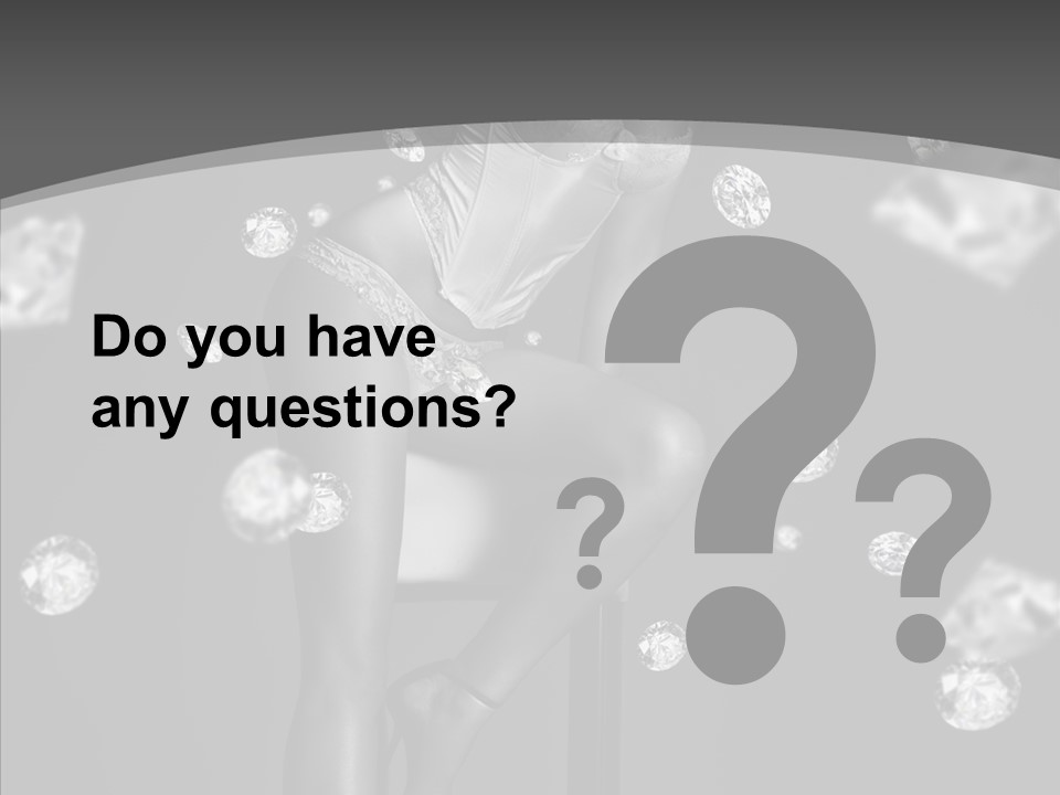 People Person Hair PowerPoint Template