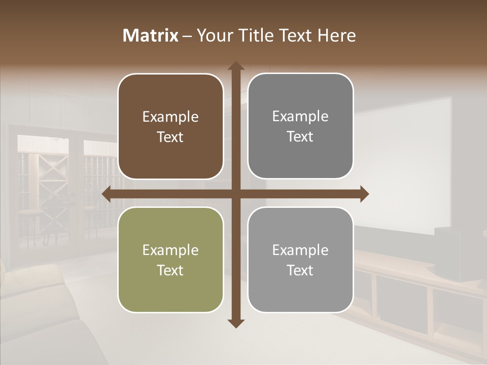 Audio Screen Big PowerPoint Template