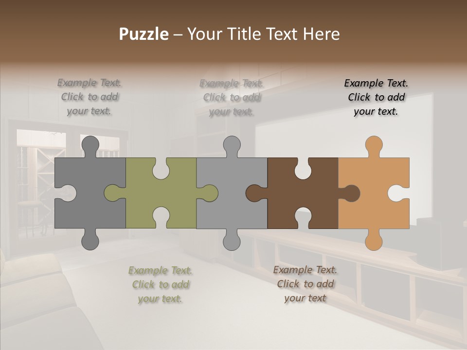Audio Screen Big PowerPoint Template