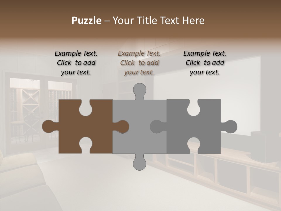 Audio Screen Big PowerPoint Template