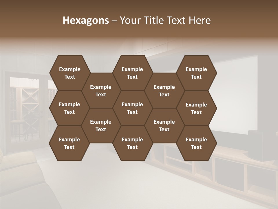 Audio Screen Big PowerPoint Template