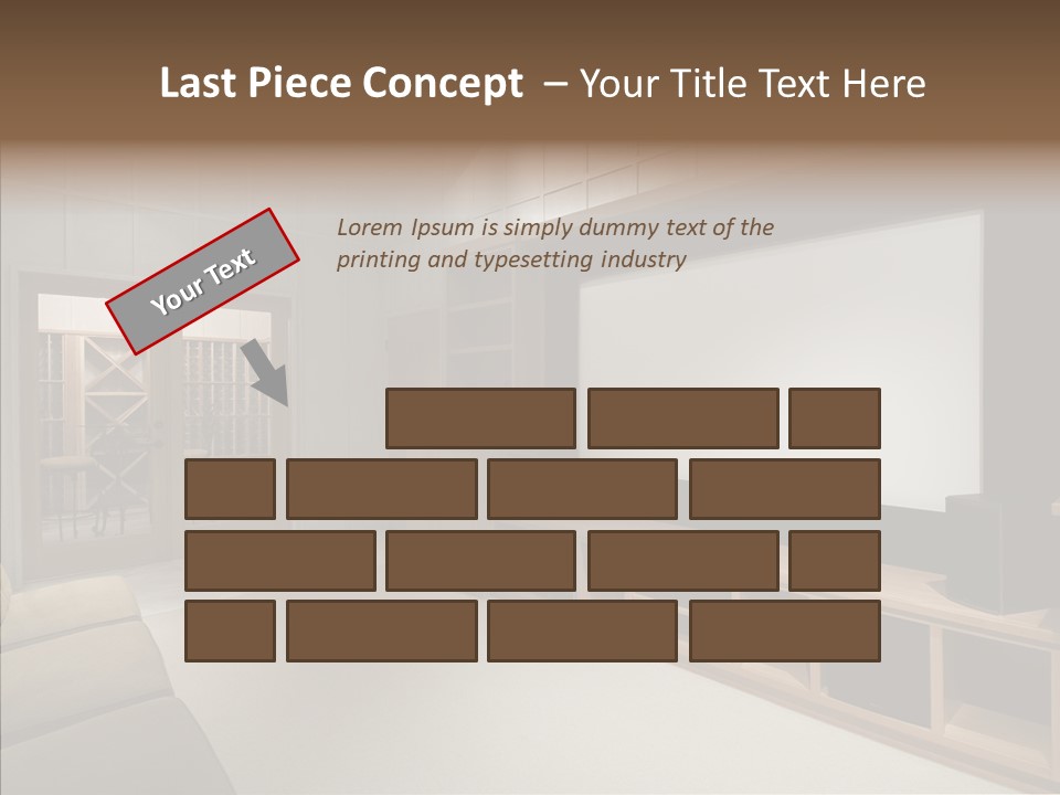 Audio Screen Big PowerPoint Template