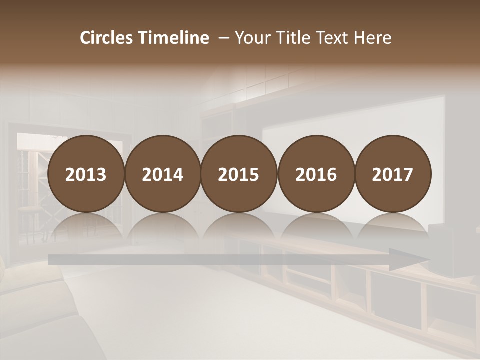 Audio Screen Big PowerPoint Template