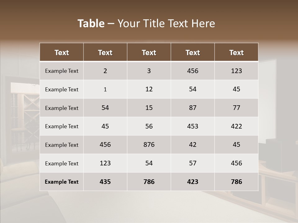 Audio Screen Big PowerPoint Template