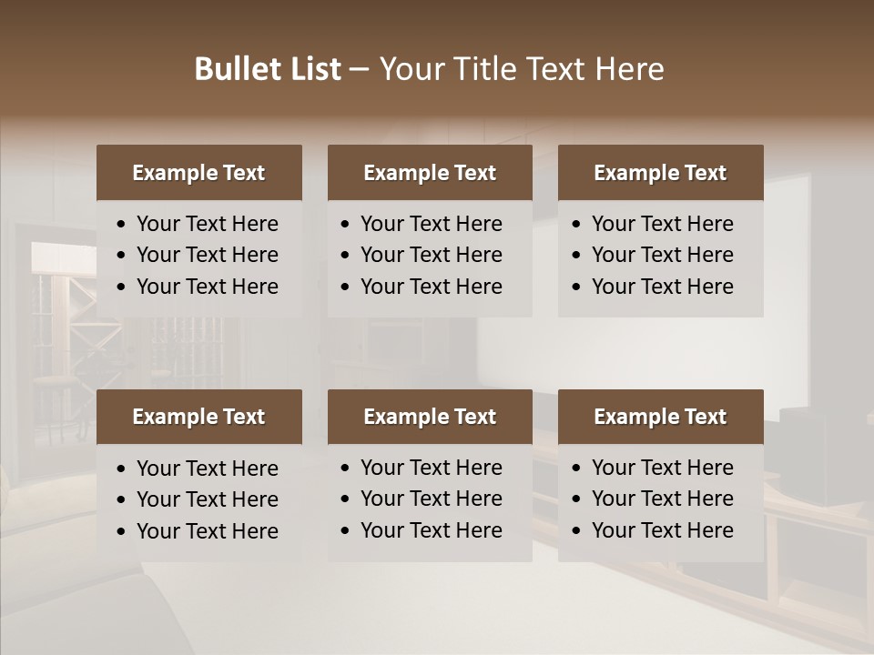 Audio Screen Big PowerPoint Template