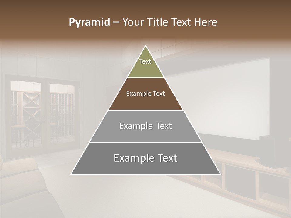Audio Screen Big PowerPoint Template
