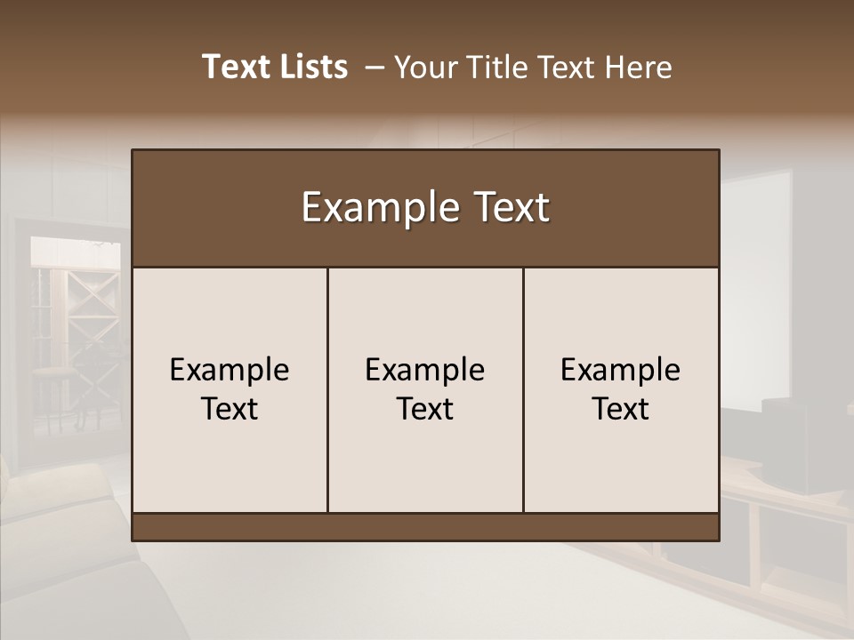 Audio Screen Big PowerPoint Template