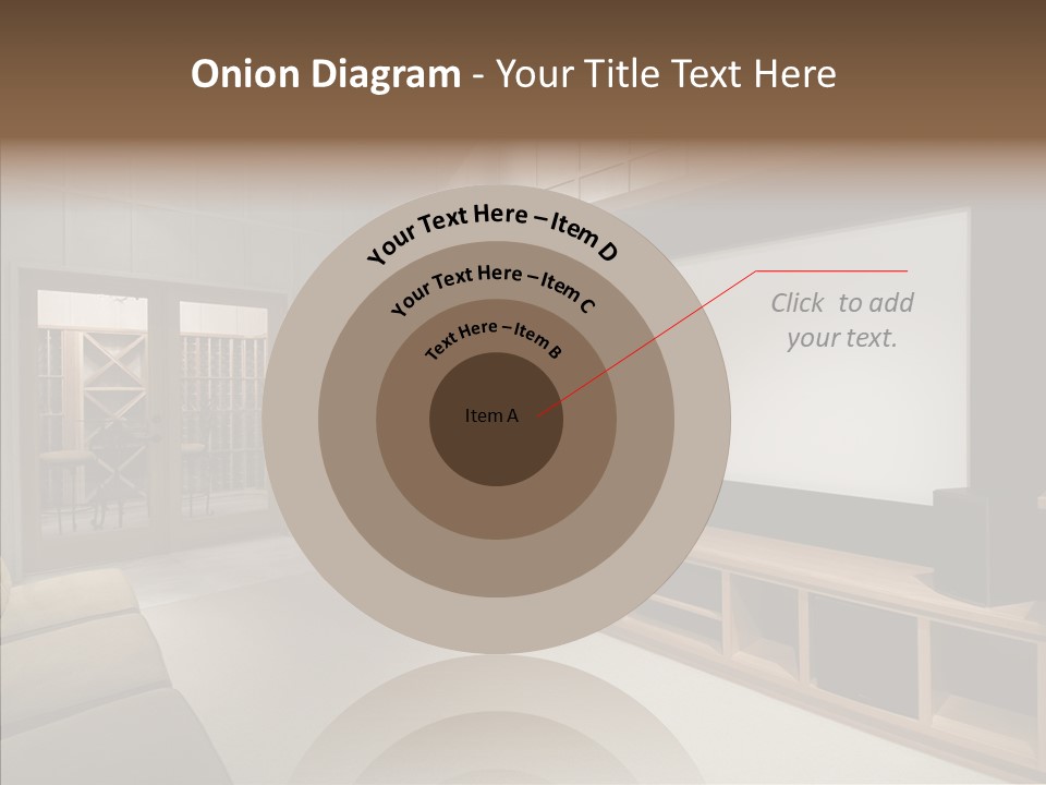 Audio Screen Big PowerPoint Template