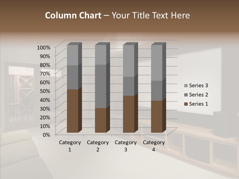 Audio Screen Big PowerPoint Template