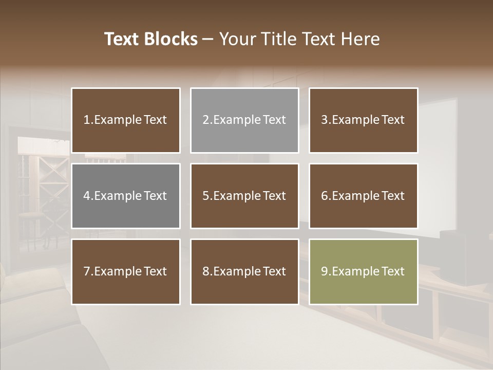Audio Screen Big PowerPoint Template