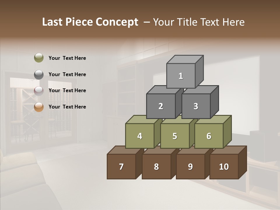 Audio Screen Big PowerPoint Template