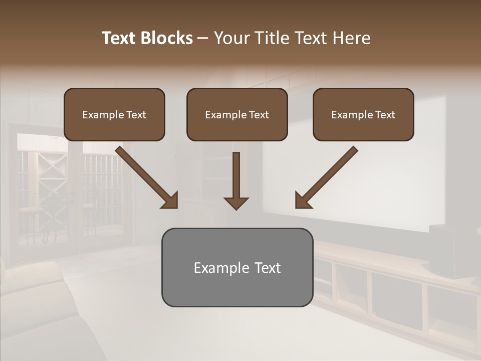Audio Screen Big PowerPoint Template