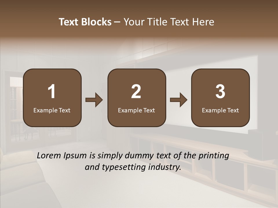 Audio Screen Big PowerPoint Template