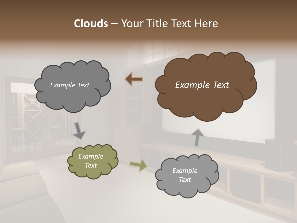 Audio Screen Big PowerPoint Template