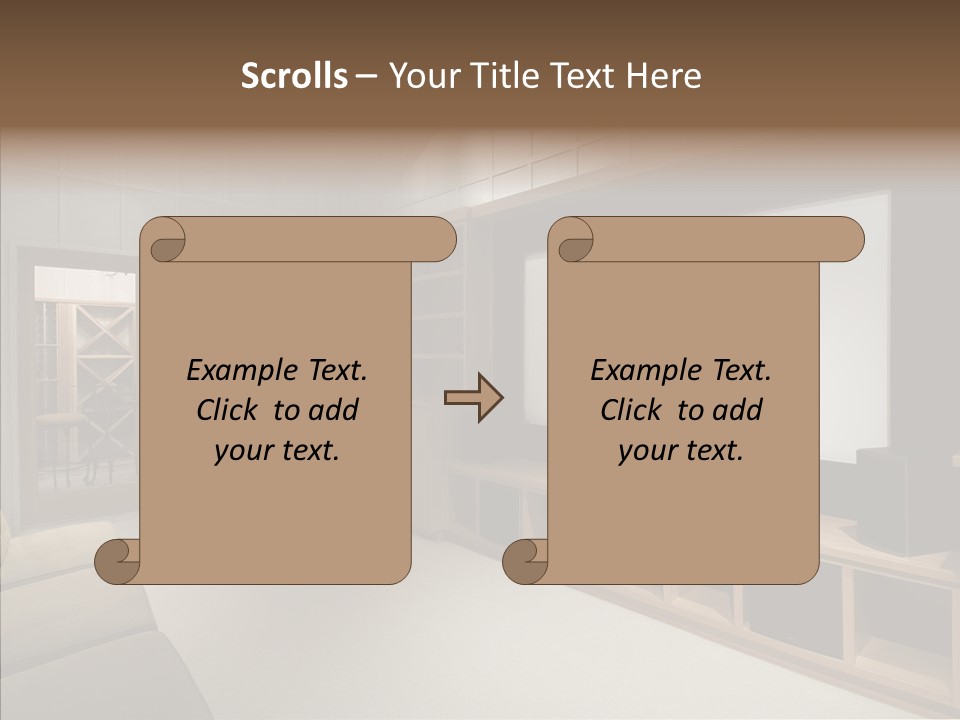 Audio Screen Big PowerPoint Template