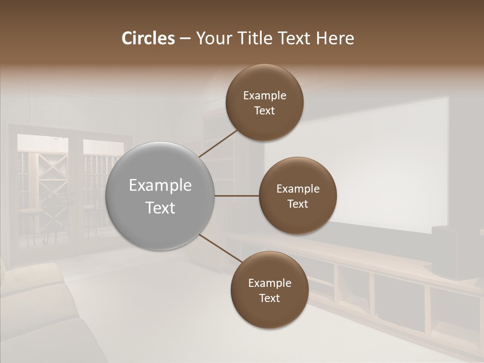 Audio Screen Big PowerPoint Template