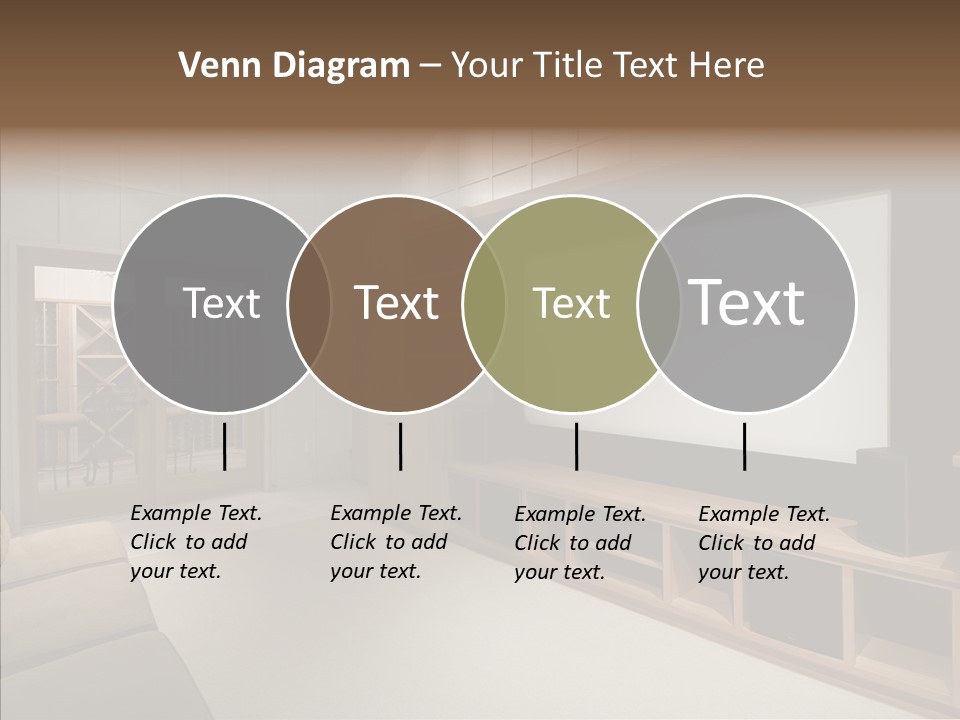 Audio Screen Big PowerPoint Template