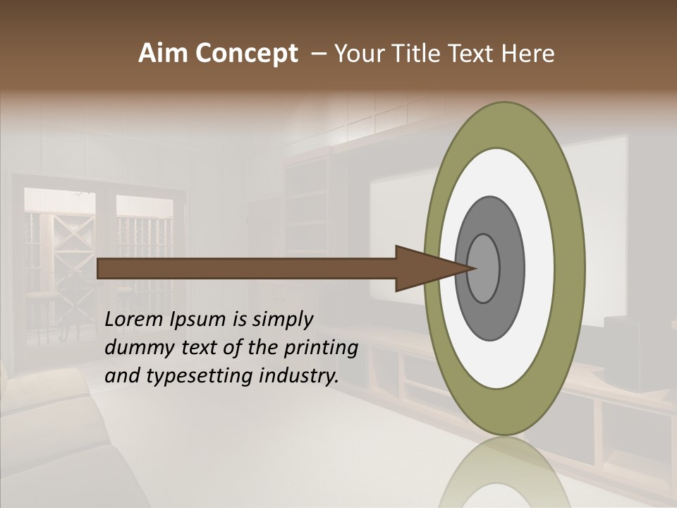 Audio Screen Big PowerPoint Template