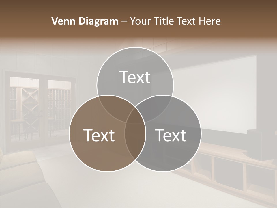 Audio Screen Big PowerPoint Template