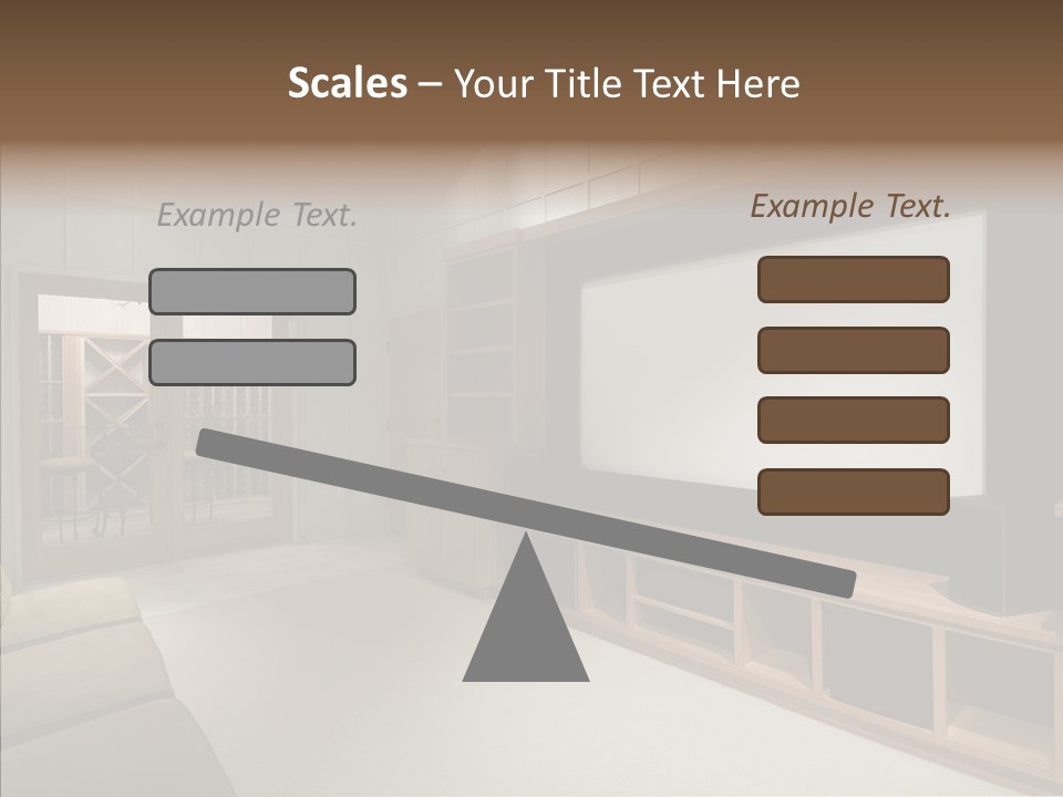 Audio Screen Big PowerPoint Template