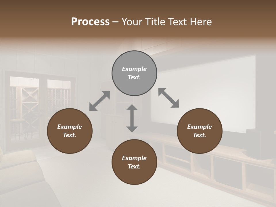 Audio Screen Big PowerPoint Template