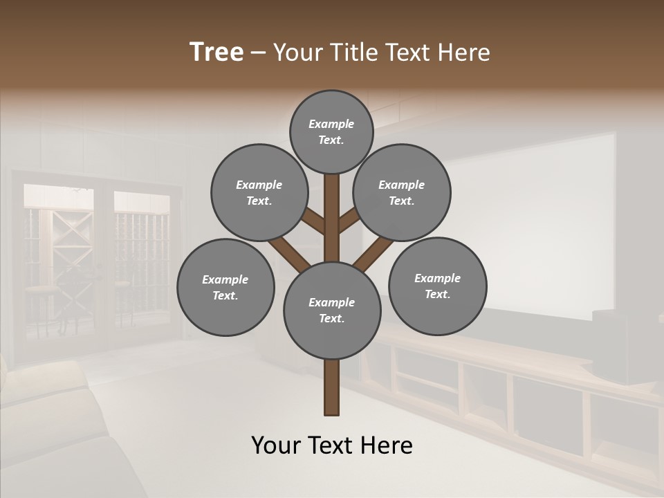 Audio Screen Big PowerPoint Template