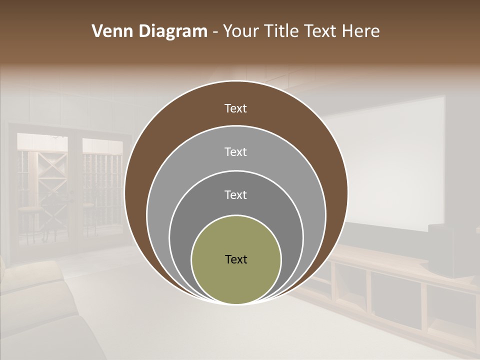 Audio Screen Big PowerPoint Template