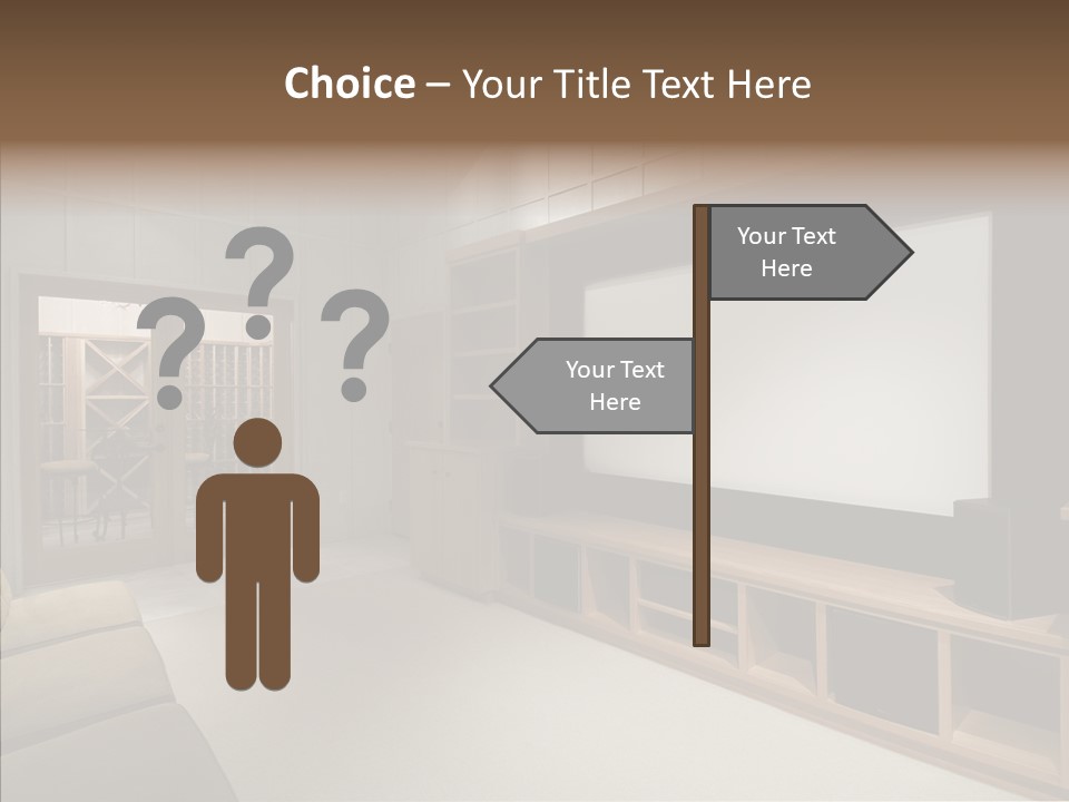 Audio Screen Big PowerPoint Template