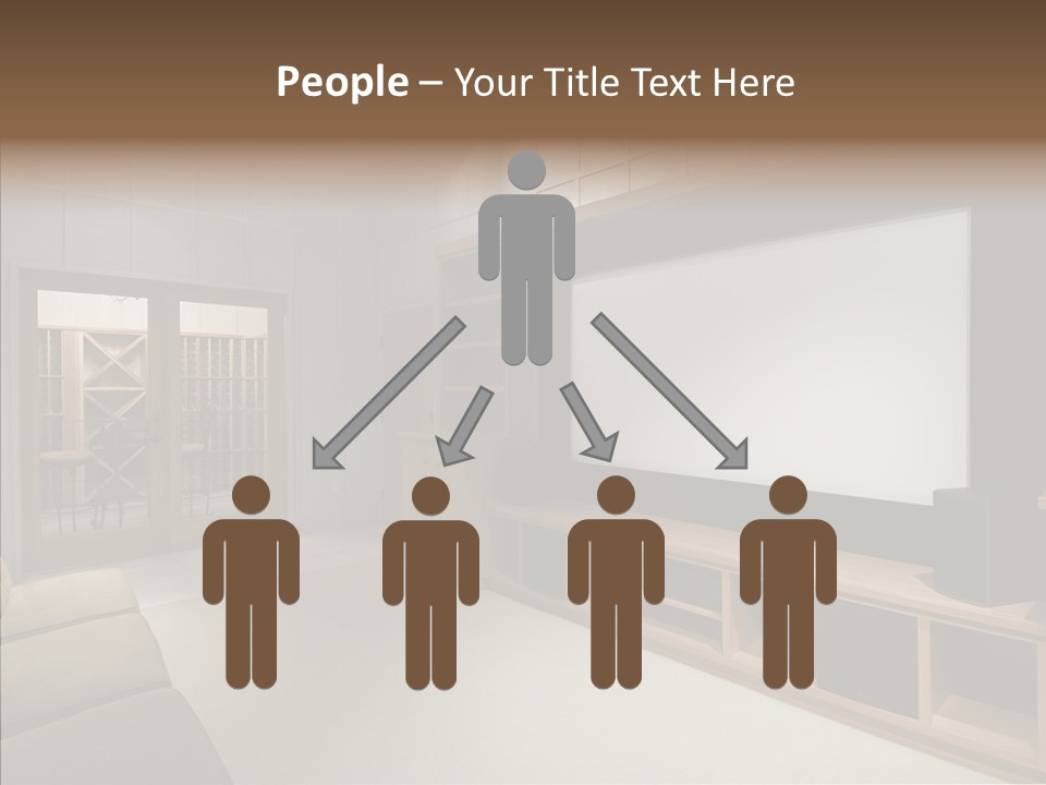 Audio Screen Big PowerPoint Template