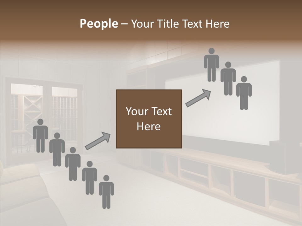 Audio Screen Big PowerPoint Template