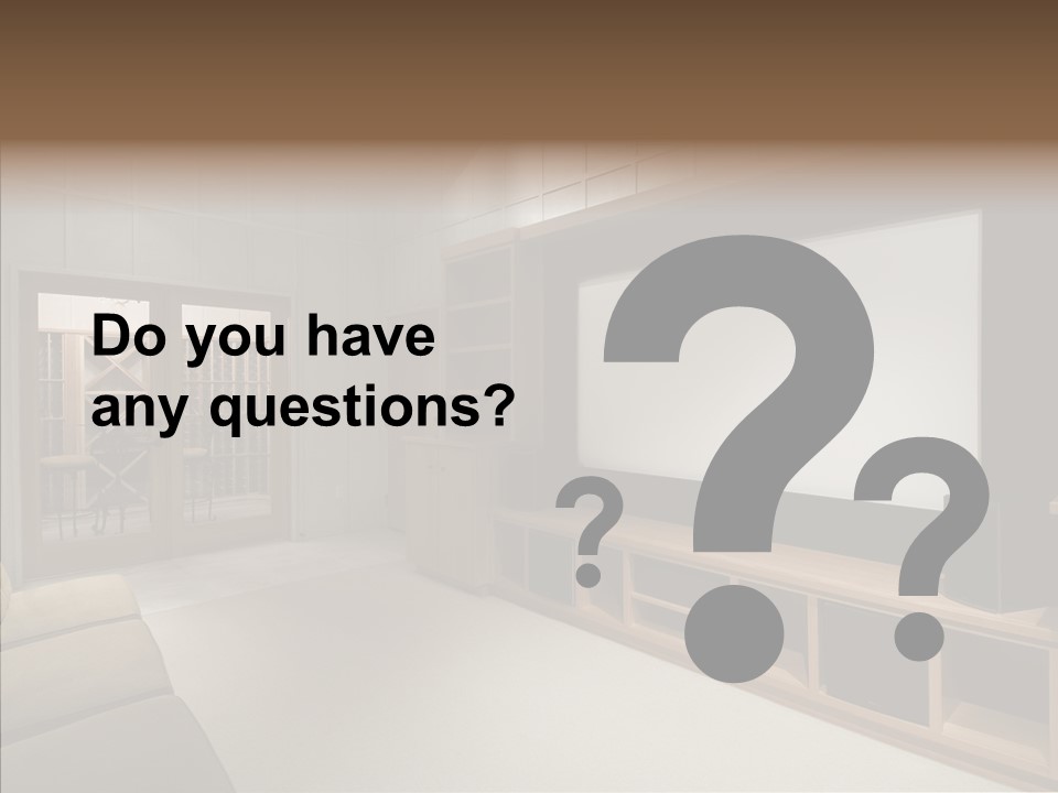 Audio Screen Big PowerPoint Template