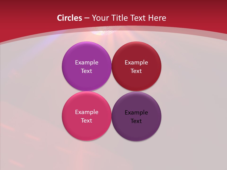 Atmosphere Pub Disco PowerPoint Template