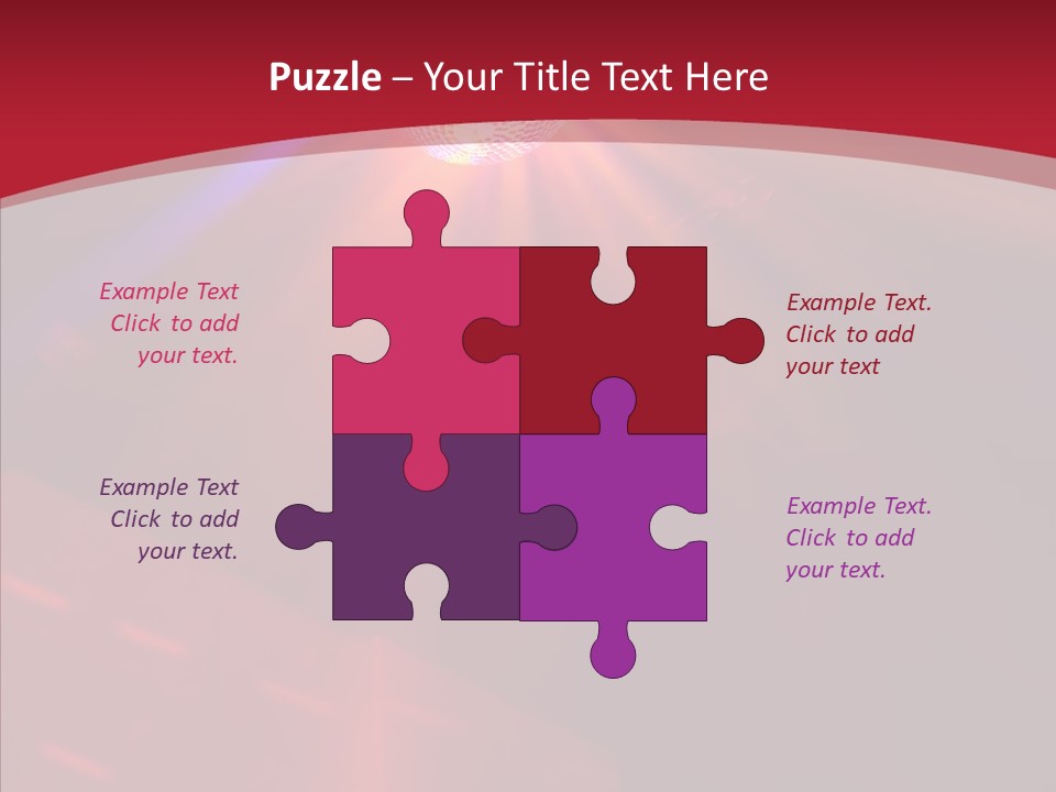 Atmosphere Pub Disco PowerPoint Template